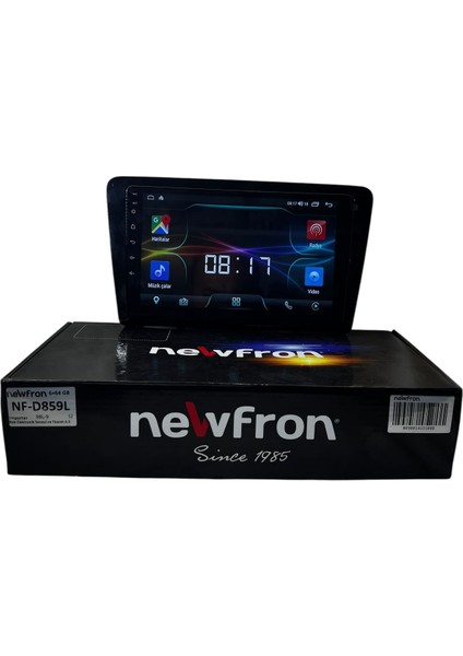 Skoda Rapid 2013-2018 Newfron 6-64 Tam Profesyonel Oem Multimedia