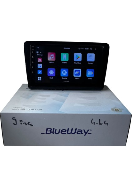 Skoda Rapid 2013-2018 Blueway 4-64 Profesyonel Oem Multimedia fiyatları