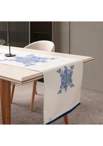 Duck Keten Runner, Azure Blue Premium Serisi, 45X140 indirimleri