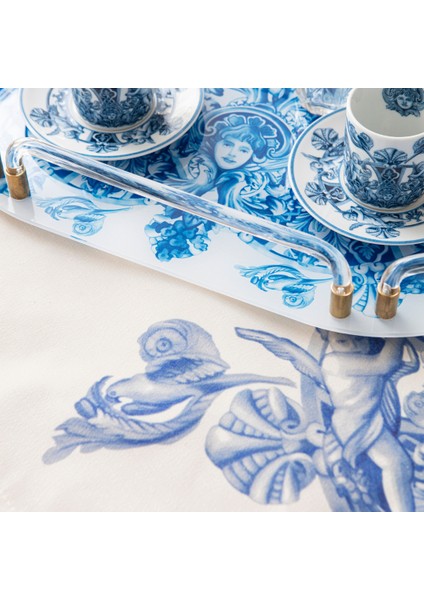 Duck Keten Runner, Azure Blue Premium Serisi, 45X140