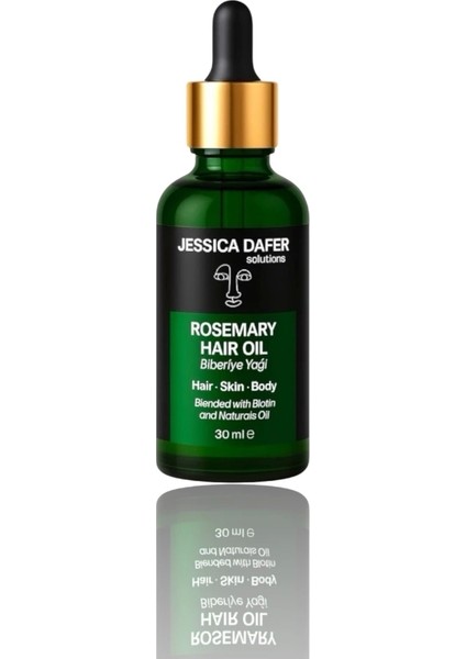 biberiye yağı complexi ve yıpranmış saçlar ıçin biotinli saç bakım serumu