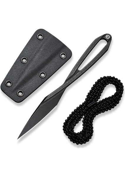 D-Art Fixed Blade Black Neck Knife Bıçak fiyatları