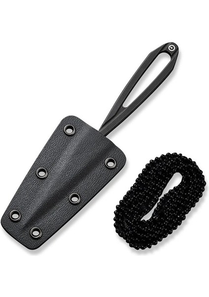 D-Art Fixed Blade Black Neck Knife Bıçak modelleri