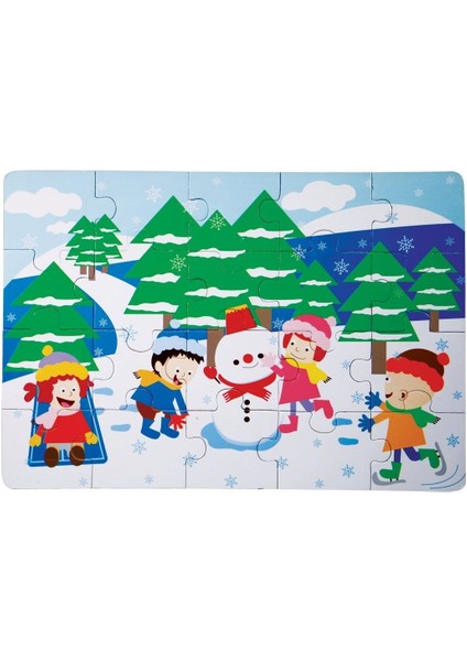 Kış Ahşap Yer Puzzle fiyatları