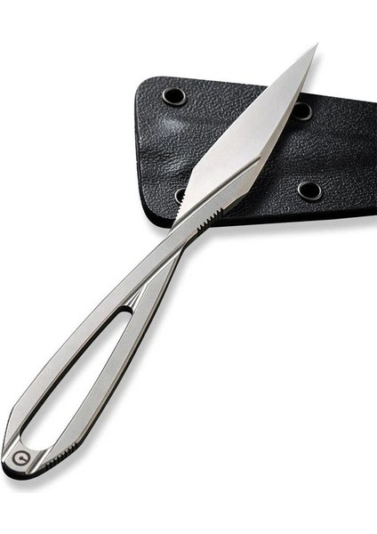 D-Art Fixed Blade Silver Neck Knife Bıçak modelleri