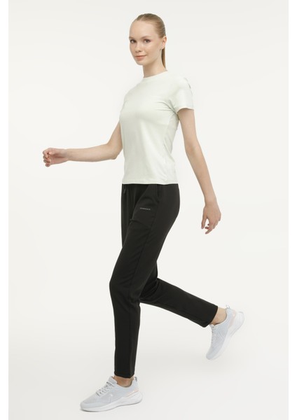 W-CT131 BASIC MODAL C NEC PASTEL YESIL Kadın Kısa Kol T-Shirt modelleri