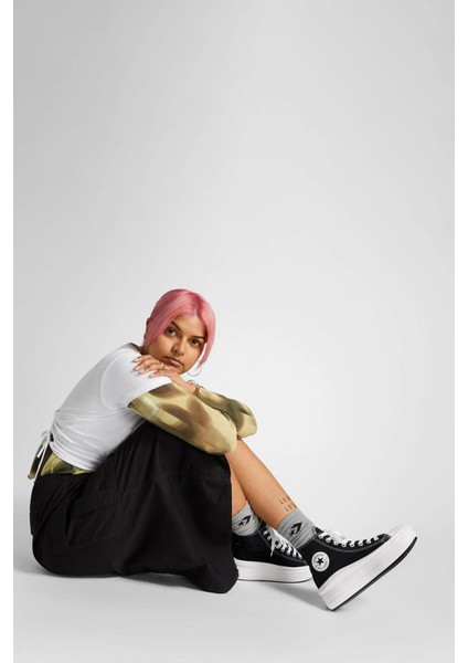 CHUCK TAYLOR ALL STAR MOV Siyah Kadın Sneaker fiyatları