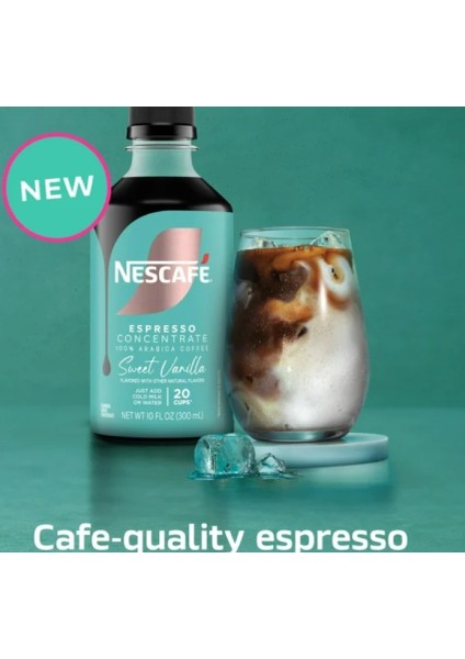 Espresso Concentrate Arabıca Coffee Sweet Vanilla 20 Cups 300 ml fiyatları