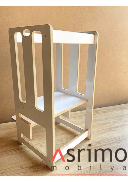 Ahşap Öğrenme Kulesi - Beyaz modelleri