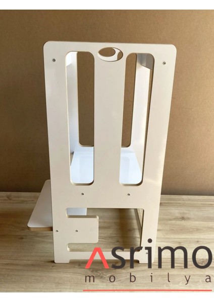 Ahşap Öğrenme Kulesi - Beyaz fırsatları