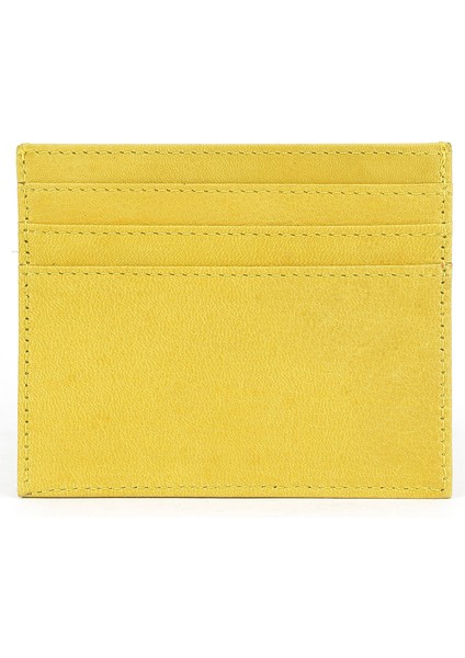 , Unisex Hakiki Deri Kartlık 1539852Z05 Sarı modelleri