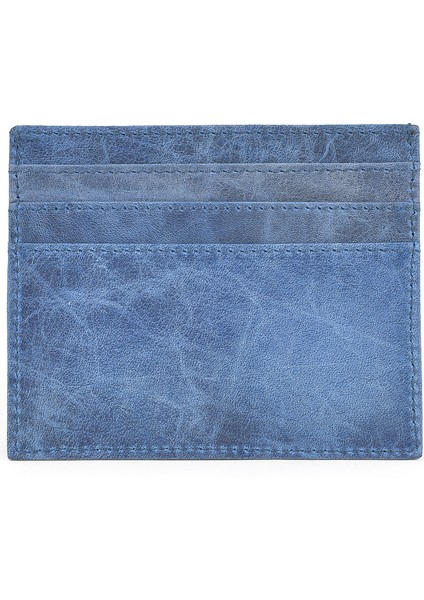 , Unisex Hakiki Deri Kartlık 1539852Z05 Kot Mavi modelleri