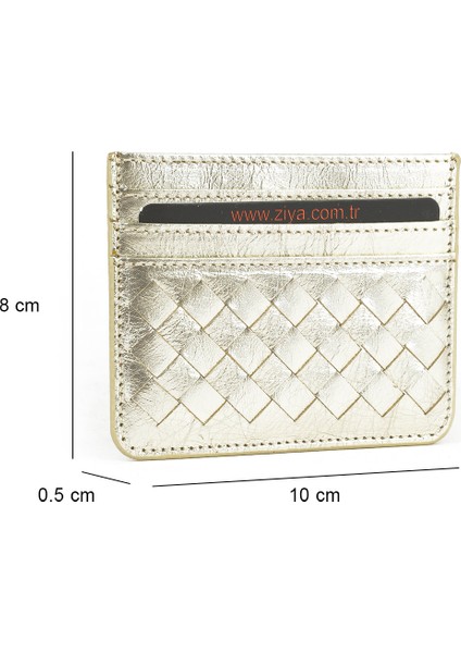 , Unisex Hakiki Deri Kartlık 1539852Z06 Altın fiyatları