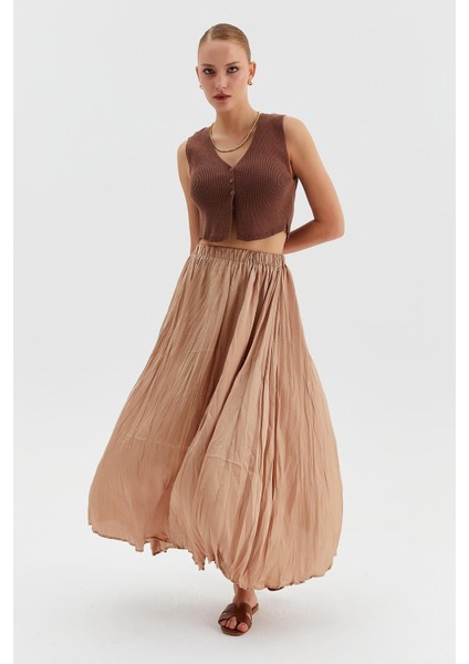 Saten Kraslı Etek fiyatları