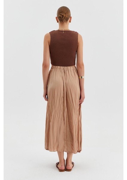 Saten Kraslı Etek indirimleri