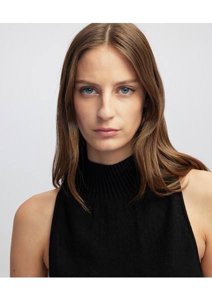 Dik Yaka Triko Elbise IW6250002149001 modelleri