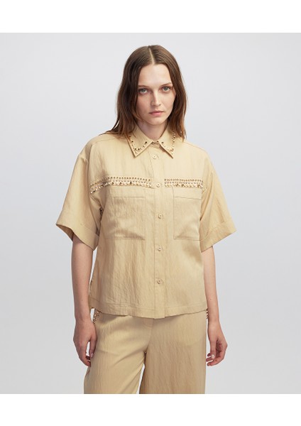 Karma Aksesuarlı Gömlek Ceket IW6250005043003 fiyatları