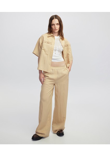 Karma Aksesuarlı Gömlek Ceket IW6250005043003 fırsatları