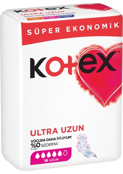 Ultra Uzun Ped 18 Adet