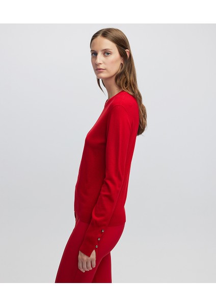 Kontrast Düğmeli Triko IW6250050049034 fırsatları