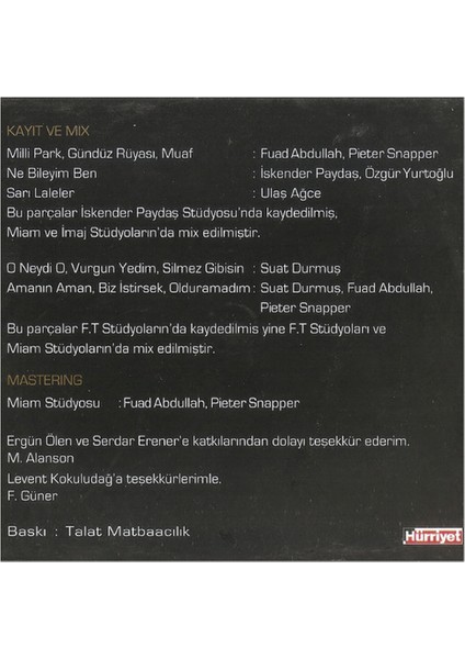 Mfö – Agu (2012) CD | Sarı Laleler Albümü fırsatları