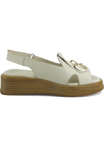 2780 Hakiki Deri Günlük Kadın Sandalet-Kemik modelleri
