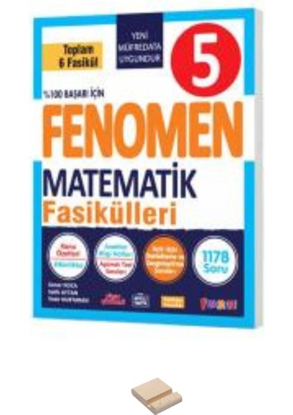 Fenomen Yayıncılık 5. Sınıf Matematik Fasikülleri + Telefon Tutucu