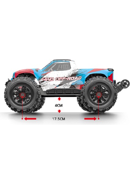 1/16 Hyper Go 16208 4x4 +50KM Hız Fırçasız Motor ve Escli, 2.4 Ghz. Uzaktan Kumandalı Arazi Aracı indirimleri
