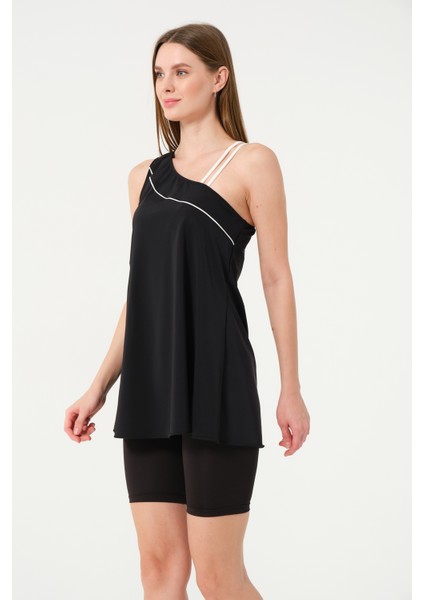 Askılı Likralı Kadın Havuz Mayo 24158-25 Siyah fırsatları