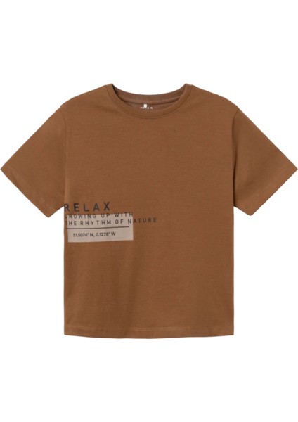 Erkek Çocuk Bisiklet Yaka T-Shirt 13234022