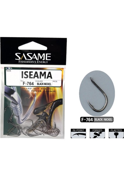 F-764 Bl Nickel Iseama Iğne Iğne No : 4