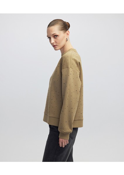 Hotfix Baskılı Sweatshirt IW6250091024176 fırsatları