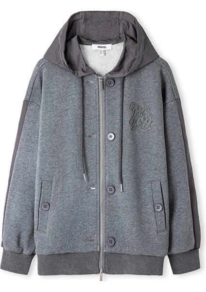Düğme Aksesuarlı Sweatshirt IW6250091036126 indirimleri
