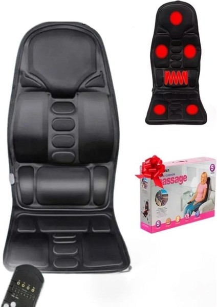 Titreşimli Kumandalı Ofis ve Araç Için Koltuk Masaj Minderi Isıtmalı fiyatları