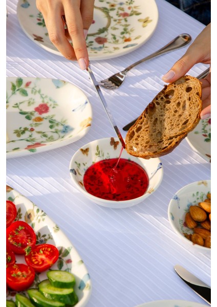 Butterfly 14 Parça 6 Kişilik Kahvaltı Takımı indirimleri