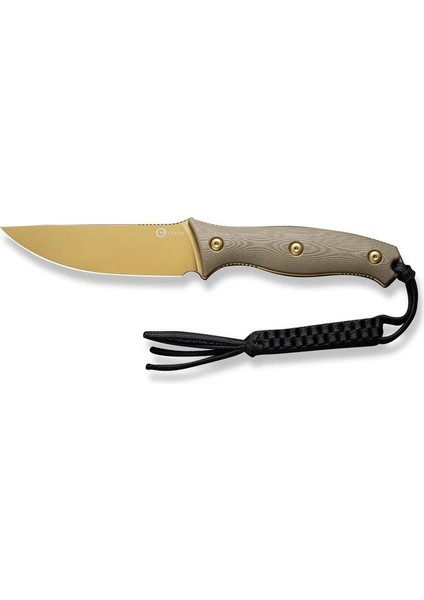 Stormridge Fixed Blade Knife Desert Tan G10 Handle Bıçak