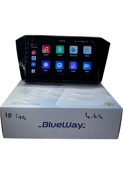 Ww Passat B8 Blueway 4-64 Profesyonel Oem Multimedia fırsatları