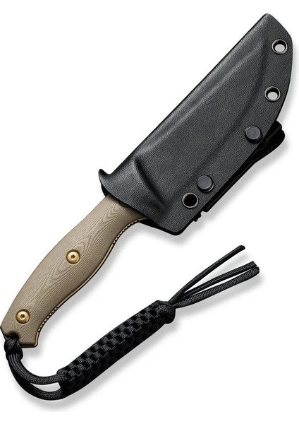 Stormridge Fixed Blade Knife Desert Tan G10 Handle Bıçak fırsatları