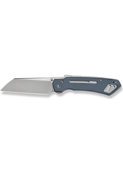 Buster Fg Thumb Stud & Superlock Knife Blue G10 Handle Çakı