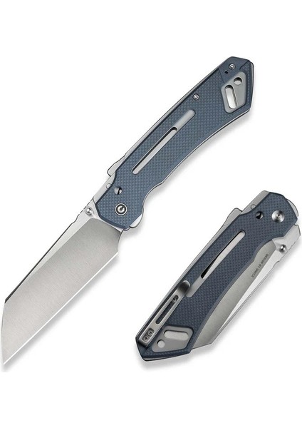 Buster Fg Thumb Stud & Superlock Knife Blue G10 Handle Çakı fiyatları