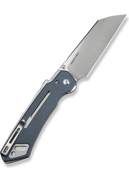 Buster Fg Thumb Stud & Superlock Knife Blue G10 Handle Çakı modelleri