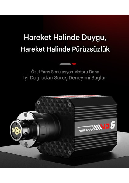 VD6 6NM Doğrudan Tahrik Kuvvet Geri Bildirimi, Profesyonel Yarış Motoru, Servo Motor