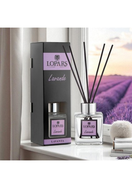 Lavanta 5 Bambu Çubuklu Oda (oda parfümü) Kokusu 100 ml