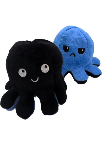 62054 Mood Değiştiren Peluş Ahtapot 20 Cm. Siyah - Mavi fiyatları