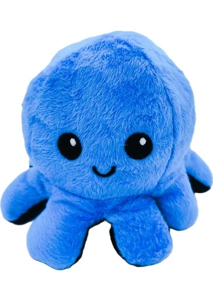 62054 Mood Değiştiren Peluş Ahtapot 20 Cm. Siyah - Mavi modelleri