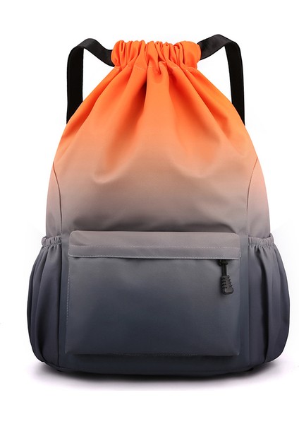 Erkekler ve Kadınlar Için Büyük Boy Bağcıklı Sırt Çantası - Depolama Cebi Olan Sınır Ötesi Seyahat Spor Çantası, Günlük Kullanım Için Taşınabilir Spor Çantası (Yurt Dışından)