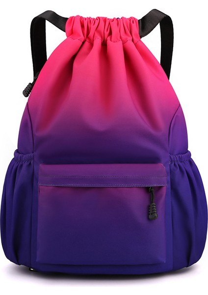 Erkekler ve Kadınlar Için Büyük Boy Bağcıklı Sırt Çantası - Depolama Cebi Olan Sınır Ötesi Seyahat Spor Çantası, Günlük Kullanım Için Taşınabilir Spor Çantası (Yurt Dışından)