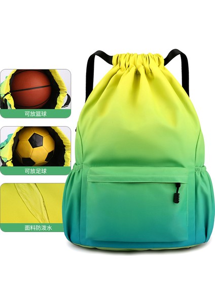 Erkekler ve Kadınlar Için Büyük Boy Bağcıklı Sırt Çantası - Depolama Cebi Olan Sınır Ötesi Seyahat Spor Çantası, Günlük Kullanım Için Taşınabilir Spor Çantası (Yurt Dışından) modelleri