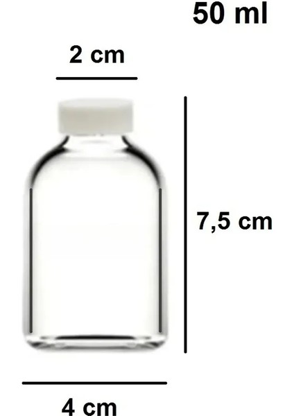 12 Adet Siyah Plastik Sızdırmaz Kapaklı Cam 50 ml Mini Shot Ginger Detox Şişe Kolonya Koku Süs Şişe fırsatları