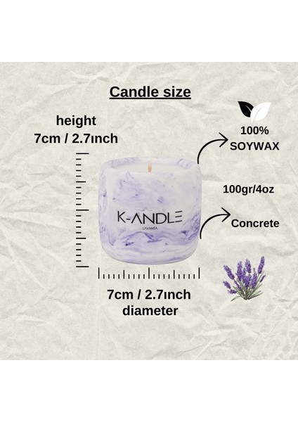 Lavanta Kokulu Soya Mum fiyatları